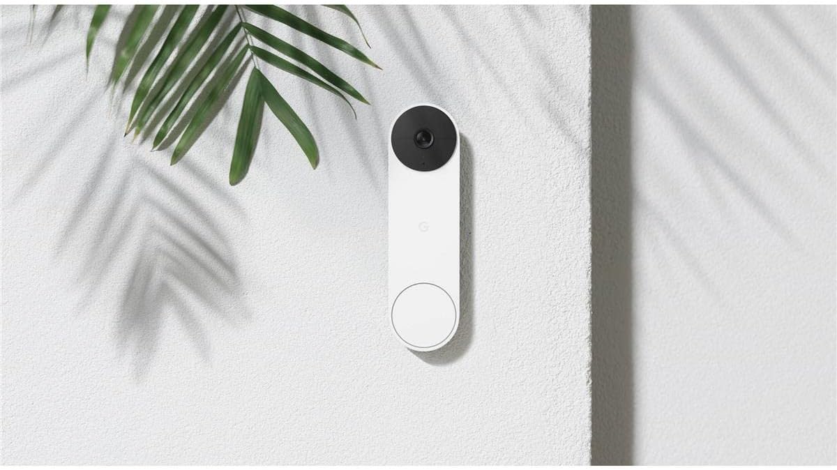 Google Nest Doorbell (Battery) - Snow | 6x digital zoom video doorbell, HD, 24/7 live view, Night vision, HDR, works with Google Home & Gemini - Image 8