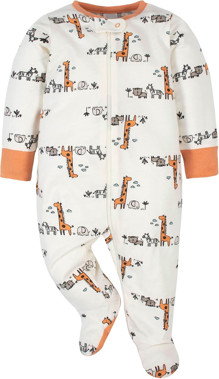 Gerber Baby Boys' 4 Pack Sleep 'N Play Footie - Image 3