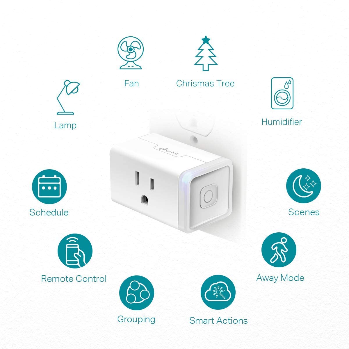 Kasa Smart Plug HS103P4, Wi-Fi Outlet Works with Alexa, 4-Pack | Works with Echo, Google Home, No Hub Required, 15 Amp, UL Certified, Remote Control - Image 3