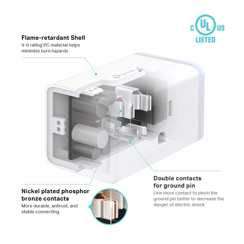 Kasa Smart Plug HS103P4, Wi-Fi Outlet Works with Alexa, 4-Pack | Works with Echo, Google Home, No Hub Required, 15 Amp, UL Certified, Remote Control - Image 5