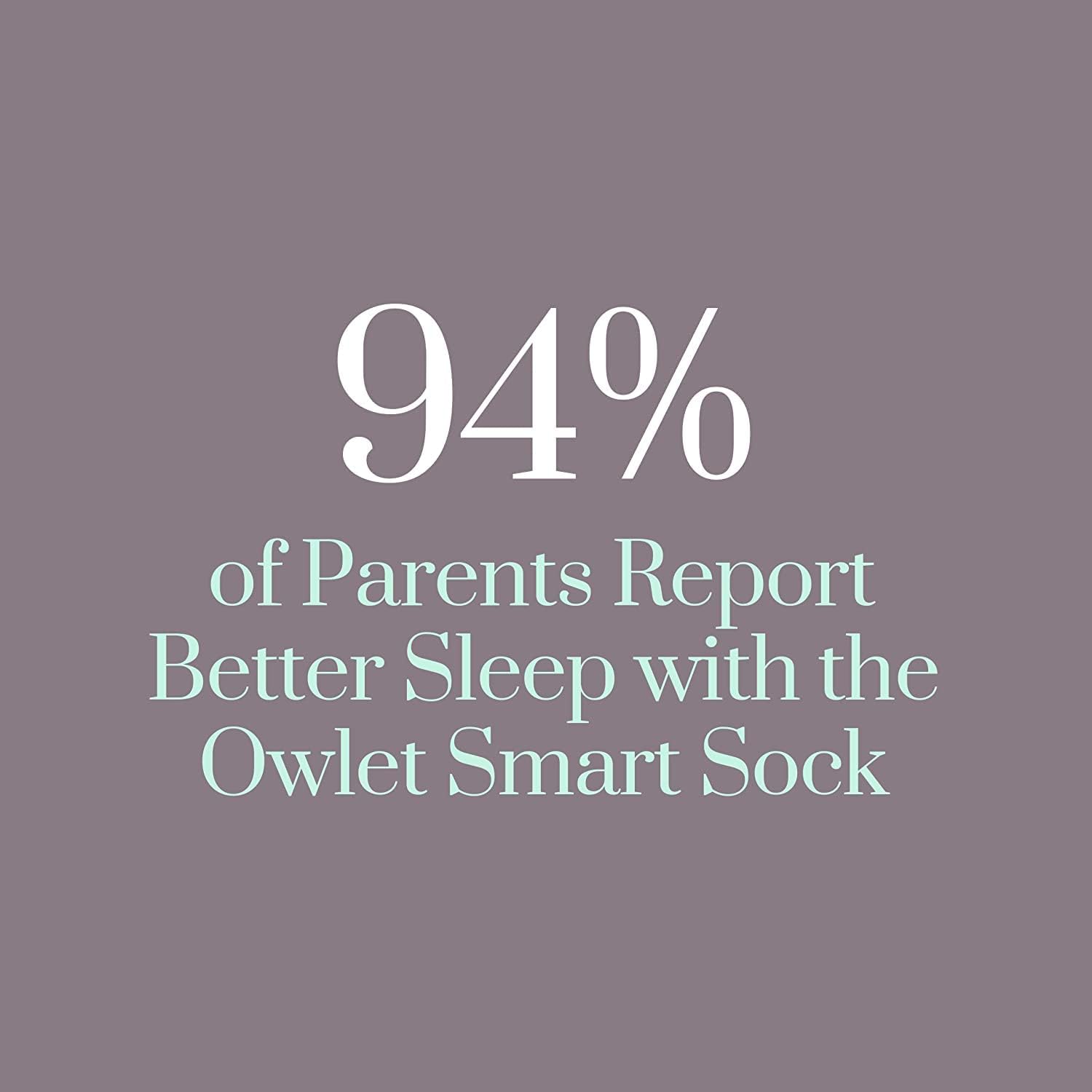 Owlet Accessory Fabric Sock for Dream Sock Baby Monitor, Fits Babies 0 to 18 Months, Dusty Rose (Sensor and Base Station Not Included) - Image 6