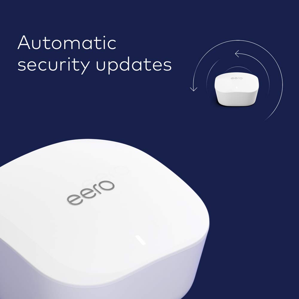 Like-New Amazon eero mesh wifi router - Supports internet plans up to 550 Mbps, Coverage up to 1,500 sq. ft., 1-pack - Image 6
