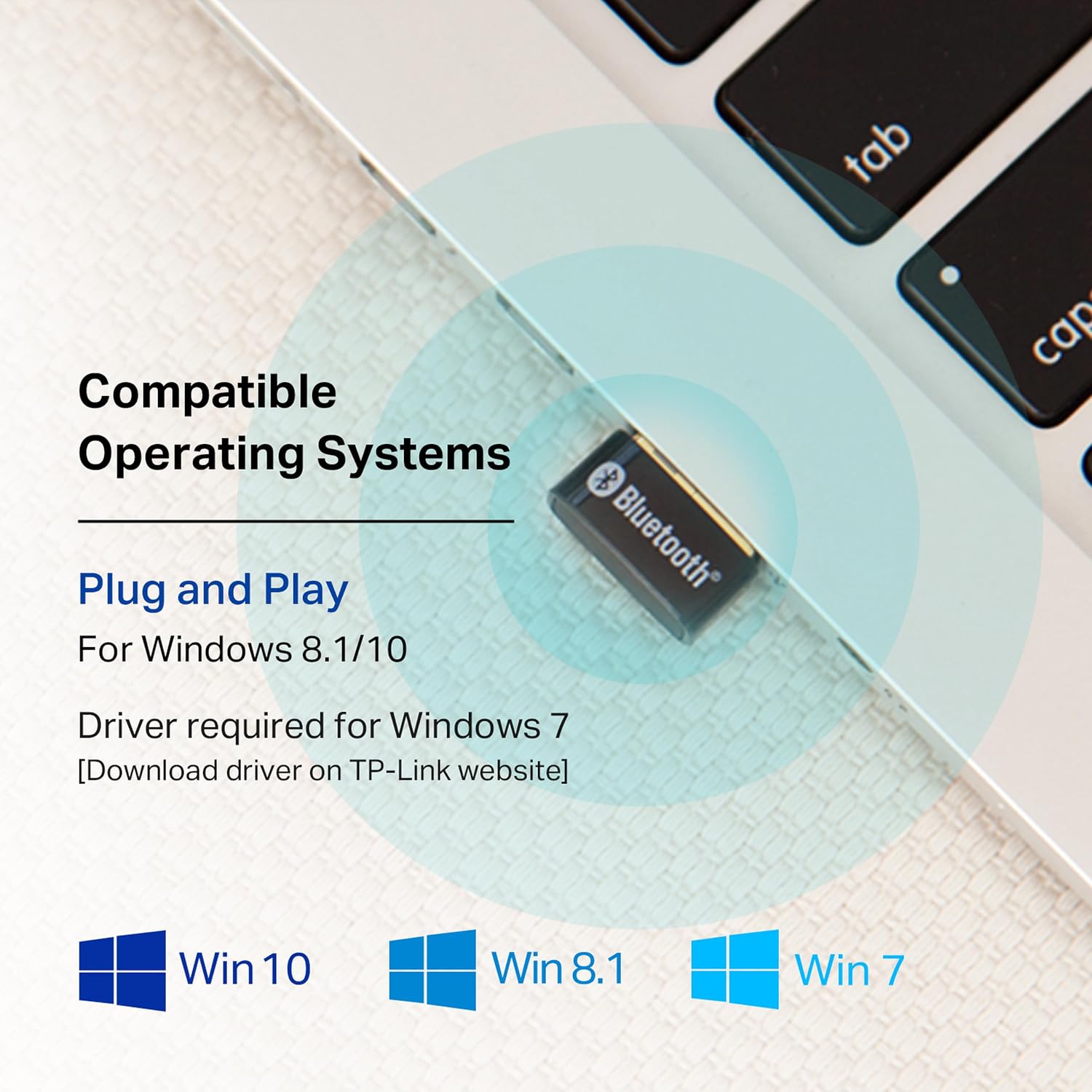 TP-Link USB Bluetooth Adapter for PC - Bluetooth 5.4 USB Dongle Receiver - Image 4