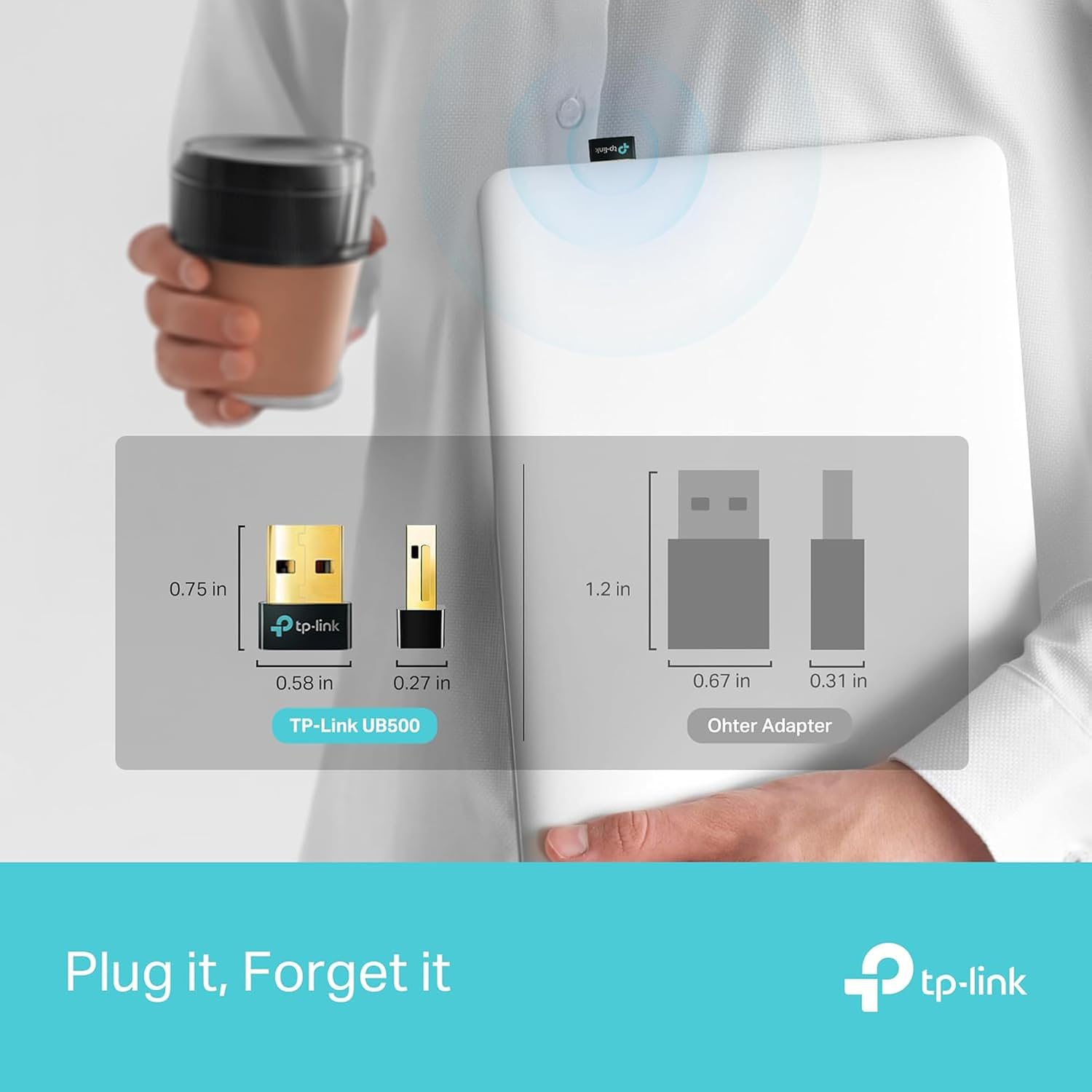 TP-Link USB Bluetooth Adapter for PC - Bluetooth 5.4 USB Dongle Receiver - Image 5