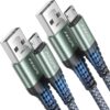 AINOPE Micro USB Cable [2Pack,6.6FT] USB to Micro USB Cable