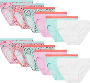 Fruit of the Loom Toddler Girls' Tag-Free Cotton Underwear