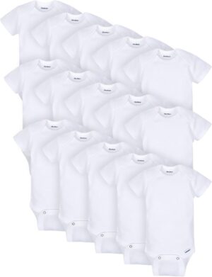 Gerber Unisex Baby 15 Piece Onesies Bodysuit Multi Size Pack