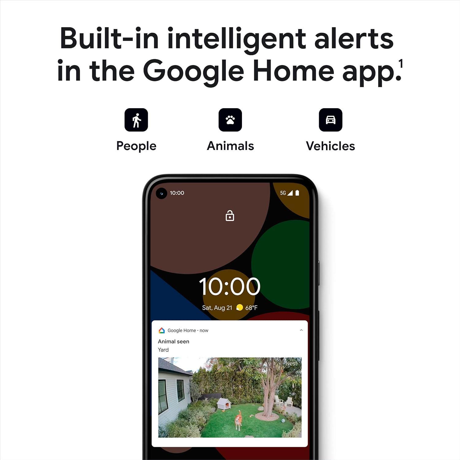 Google Nest Cam Outdoor or Indoor, Battery - Wireless Security Camera | Home security camera, built-in intelligent alerts, 1080p HDR video, works with Google Home and Alexa - Image 2
