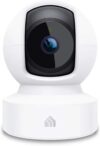 Kasa 1080p Indoor Pan/Tilt Wired Security Camera, Baby & Pet Monitor, EC70 | Motion Detection & Tracking, 2-Way Audio, Night Vision, Subscription-Free Local Storage or Optional Cloud