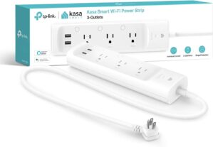 Kasa Smart Plug Power Strip, KP303, Smart Outlet, No Hub Required