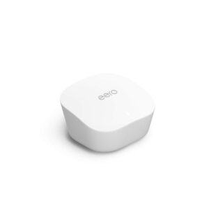 Like-New Amazon eero mesh wifi router – Supports internet plans up to 550 Mbps, Coverage up to 1,500 sq. ft., 1-pack