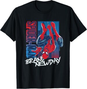 Marvel Spider-Man: Brand New Day Spidey Color Grade Hang T-Shirt