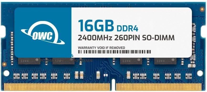OWC 16GB Memory RAM Compat with HP EliteBook 840 G6 850 G4 850 G5 850 G6 | 16GB PC4-19200 DDR4 2400MHz Non-ECC 2Rx8 CL17 260-pin SODIMM