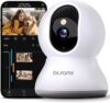 Security Camera 2K, blurams Baby Monitor Dog Camera 360-degree for Home Security w/Smart Motion Tracking, Phone App, IR Night Vision, Siren, Works with Alexa & Google Assistant & IFTTT, 2-Way Audio