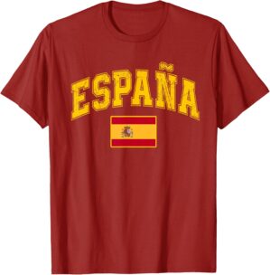 Spain Flag Espana Hispanic Heritage Month T-Shirt
