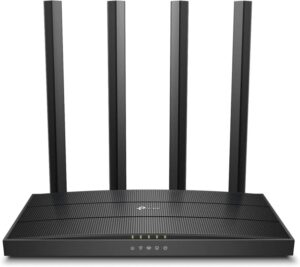 TP-Link AC1200 Gigabit Dual Band WiFi Router (Archer A6) | MU-MIMO Wireless Internet Router, 4 x Antennas, OneMesh and AP Mode, Long Range Coverage