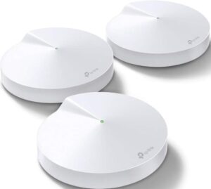 TP-Link Deco M5 Mesh WiFi System - Up to 5,500 sq. ft. Whole Home Coverage and 100+ Devices,WiFi Router/Extender Replacement, Anitivirus, 3-Pack