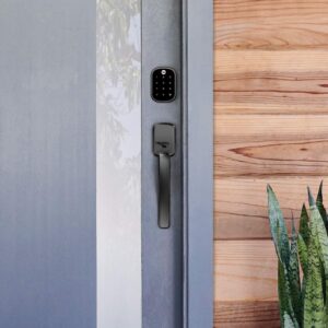 Yale Security Assure Lock SL Touchscreen with Z-Wave with Ridgefield Handleset – Works with Ring Alarm, Samsung Smartthings, Wink, ADT and More, Black