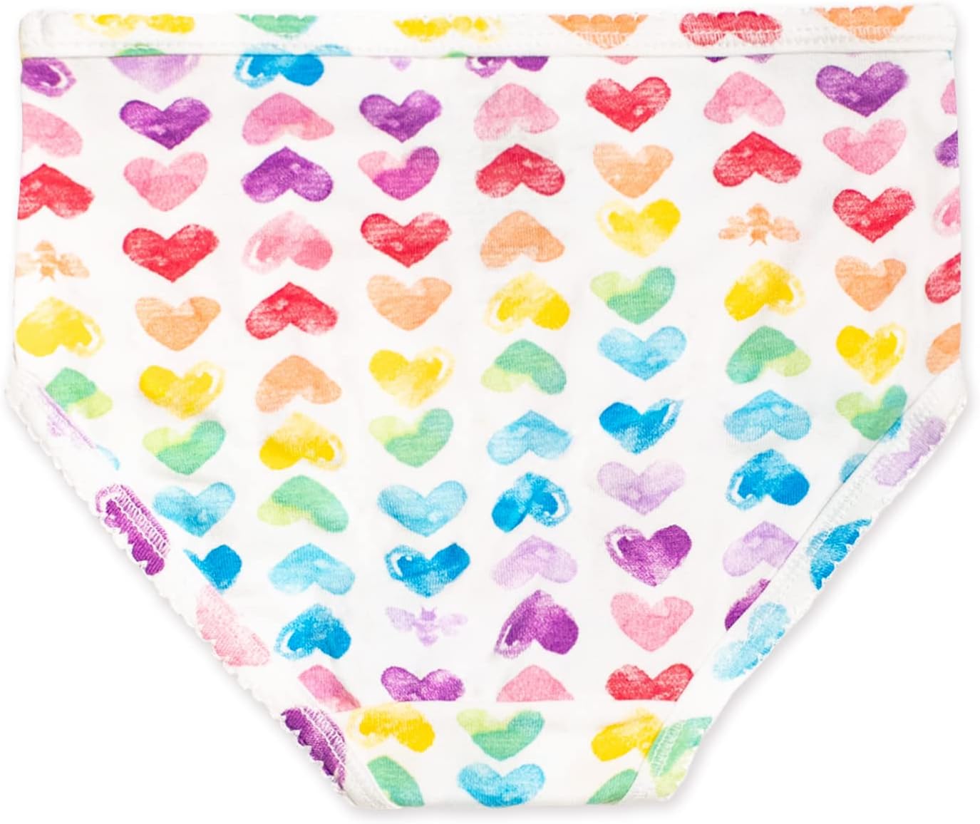 Burt's Bees Baby Girls' Organic Cotton Brief Underwear, 5-Pack - Image 2