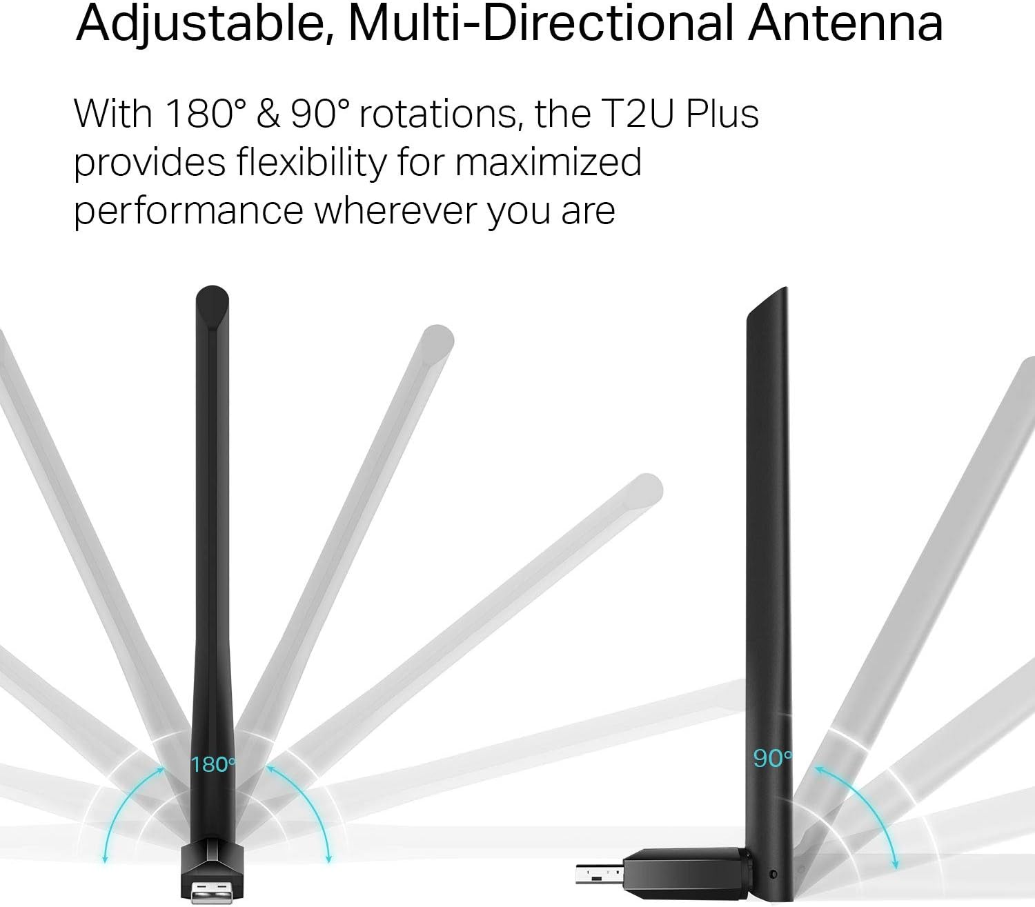 TP-Link AC600 USB WiFi Adapter for Desktop PC - USB Wireless Adapter for PC - Image 3