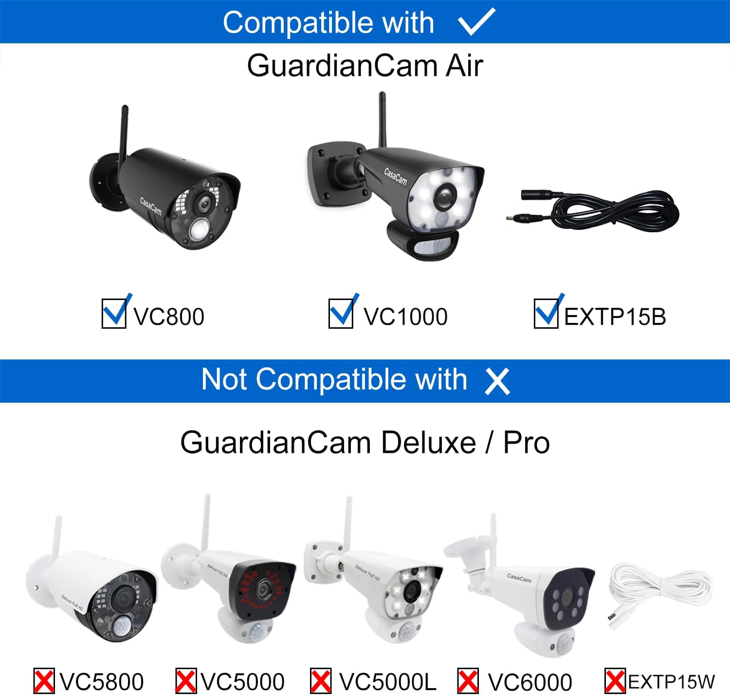 CasaCam Wireless Security Camera Air, 7 inch Monitor, 2 720p Cams, No Fees - Image 9