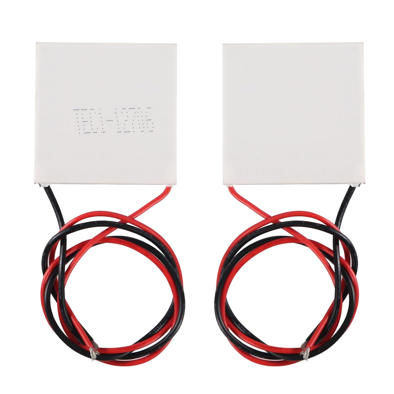 2PCS TEC1-12706 Semiconductor Refrigeration Tablets 12V 6A Heatsink Thermoelectric Cooler Cooling Peltier Plate Module + 2PCS 40mm Heatsink - Image 3