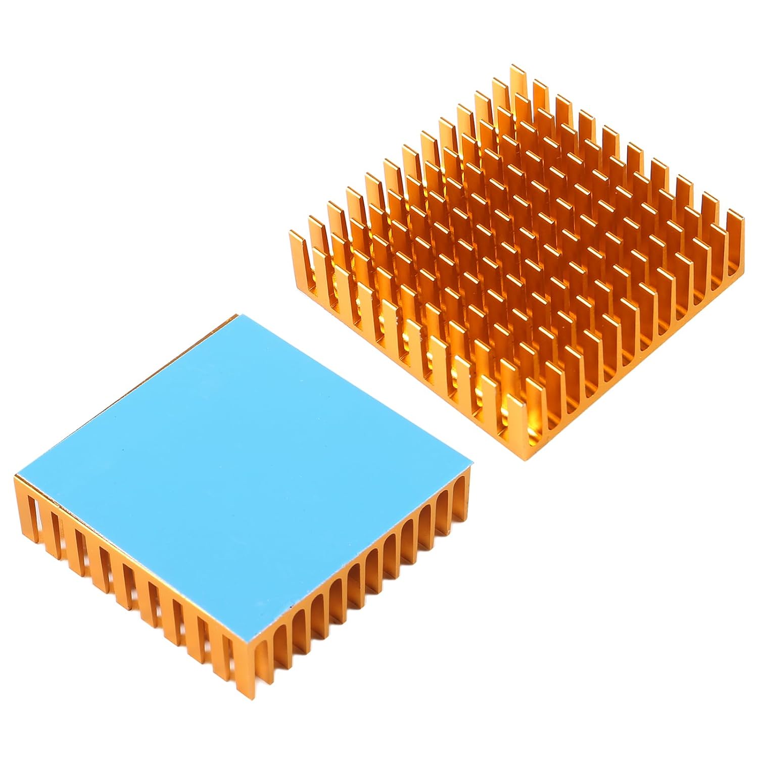 2PCS TEC1-12706 Semiconductor Refrigeration Tablets 12V 6A Heatsink Thermoelectric Cooler Cooling Peltier Plate Module + 2PCS 40mm Heatsink - Image 4