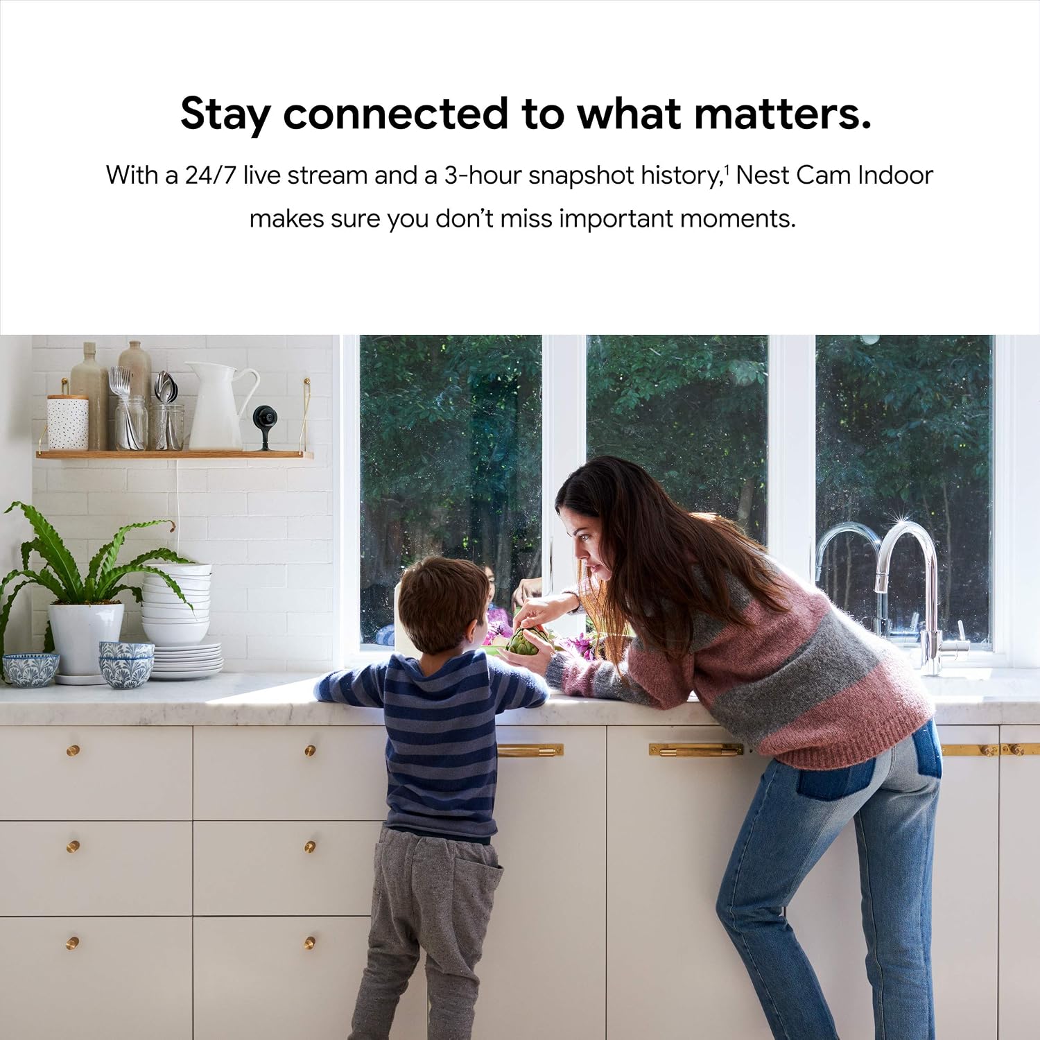 Google Nest Cam Indoor - 1st Generation - Wired Indoor Camera - Control with Your Phone and Get Mobile Alerts - Surveillance Camera with 24/7 Live Video and Night Vision - Image 3
