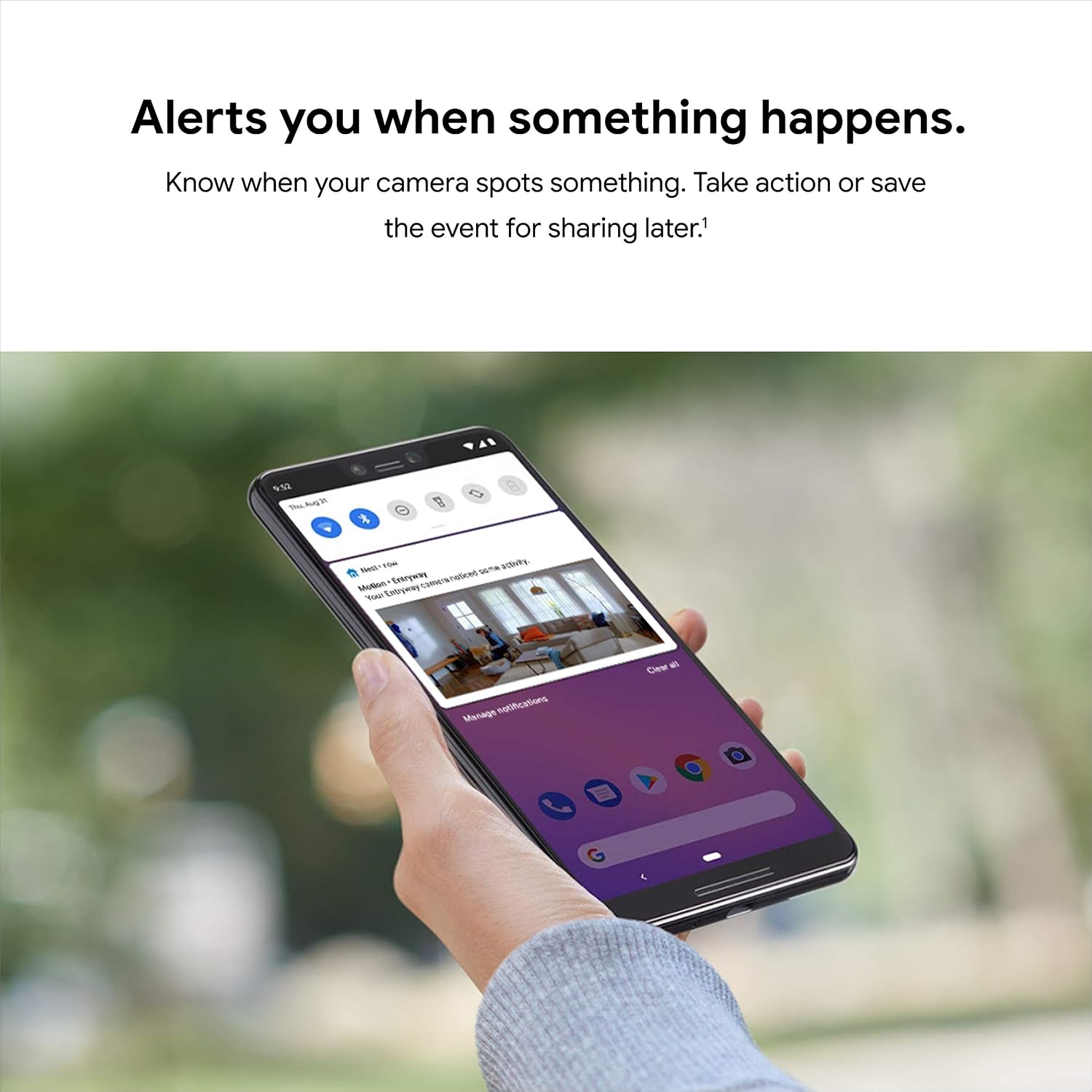 Google Nest Cam Indoor - 1st Generation - Wired Indoor Camera - Control with Your Phone and Get Mobile Alerts - Surveillance Camera with 24/7 Live Video and Night Vision - Image 6