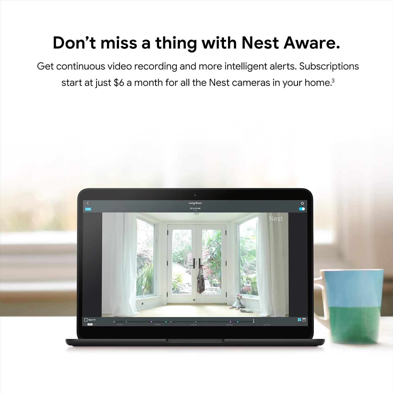 Google Nest Cam Indoor - 1st Generation - Wired Indoor Camera - Control with Your Phone and Get Mobile Alerts - Surveillance Camera with 24/7 Live Video and Night Vision - Image 9