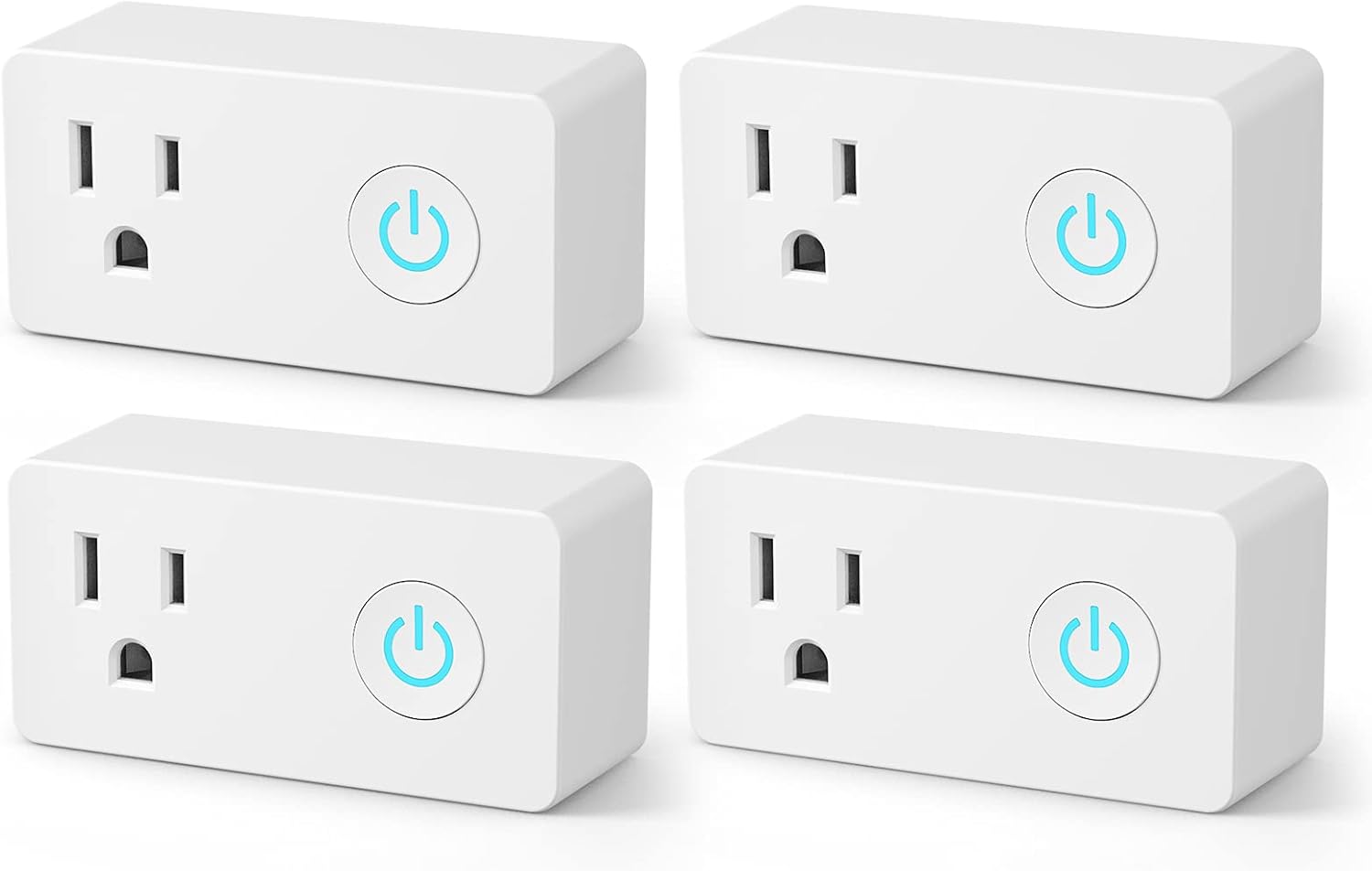 BN-LINK WiFi Heavy Duty Smart Plug Outlet, Work with Smart Life, 2.4G Only