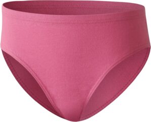 Hanes Girls’ And Toddler Organic Underwear, Brief & Hipster, 8-pack, Pure Comfort Organic 100% Cotton Panties