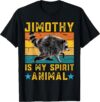 Jimothy Raccoon is My Spirit Animal Raccoon Meme T-Shirt