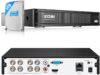 ZOSI H.265+ 8 Channel 3K Lite Security DVR Recorder, Hybrid 4-in-1, 1TB HDD