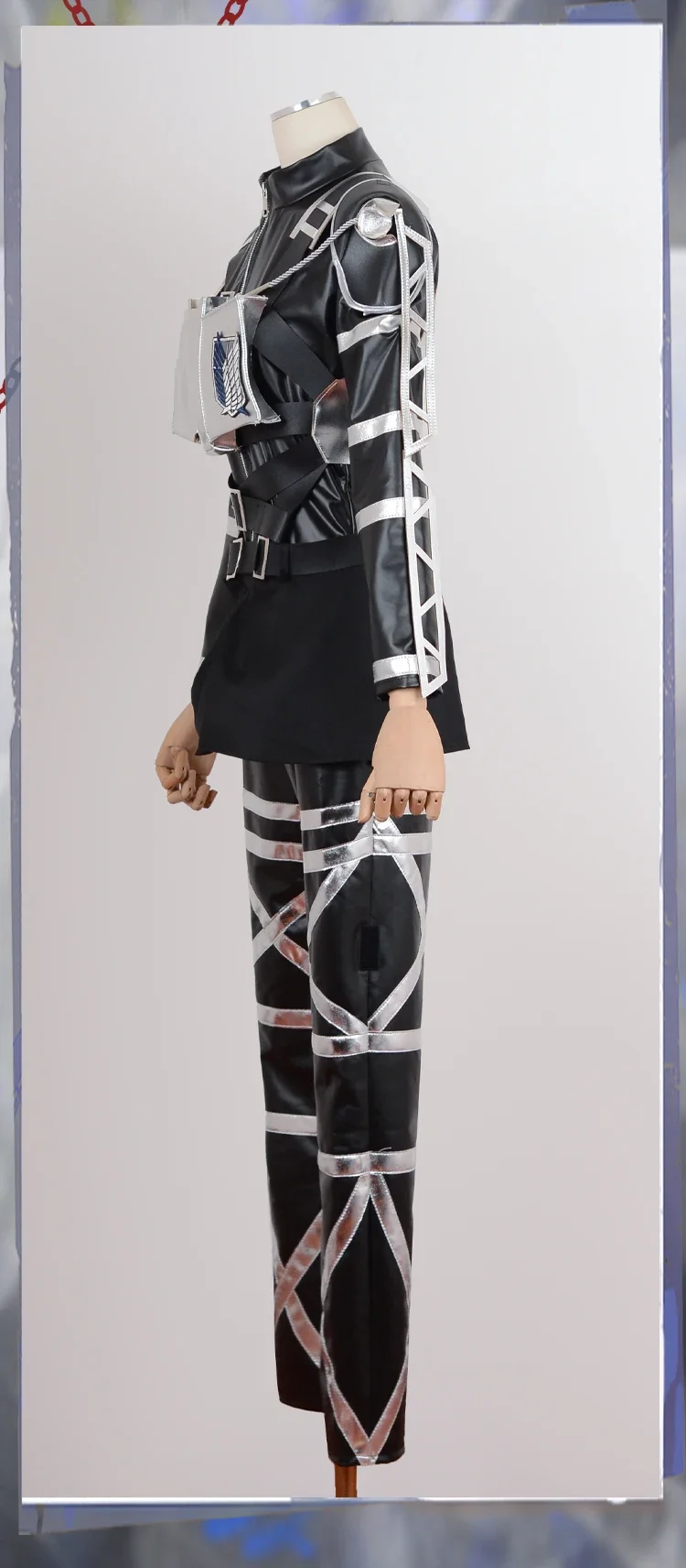 Mikasa Ackerman Costumes Attack on Titan Cosplay Clothing Set Suit Cartoon Stage Performance Game Anime Party Halloween