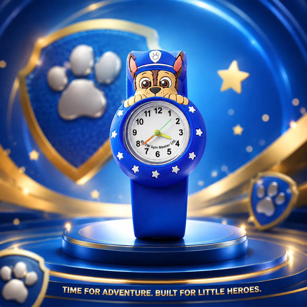 Paw Patrol Kids Watch Boys Girls Slap Bracelet Watch Children Cartoon Wristwatch Toy Watch Detachable Birthday Gift For Kids