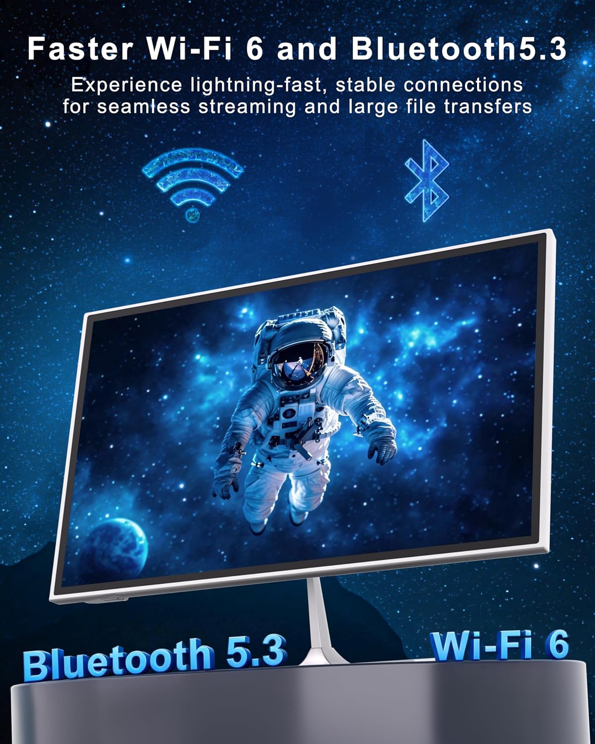 All-in-One Desktop Computer 19 Inch, Space Saving Compact PC - Image 3