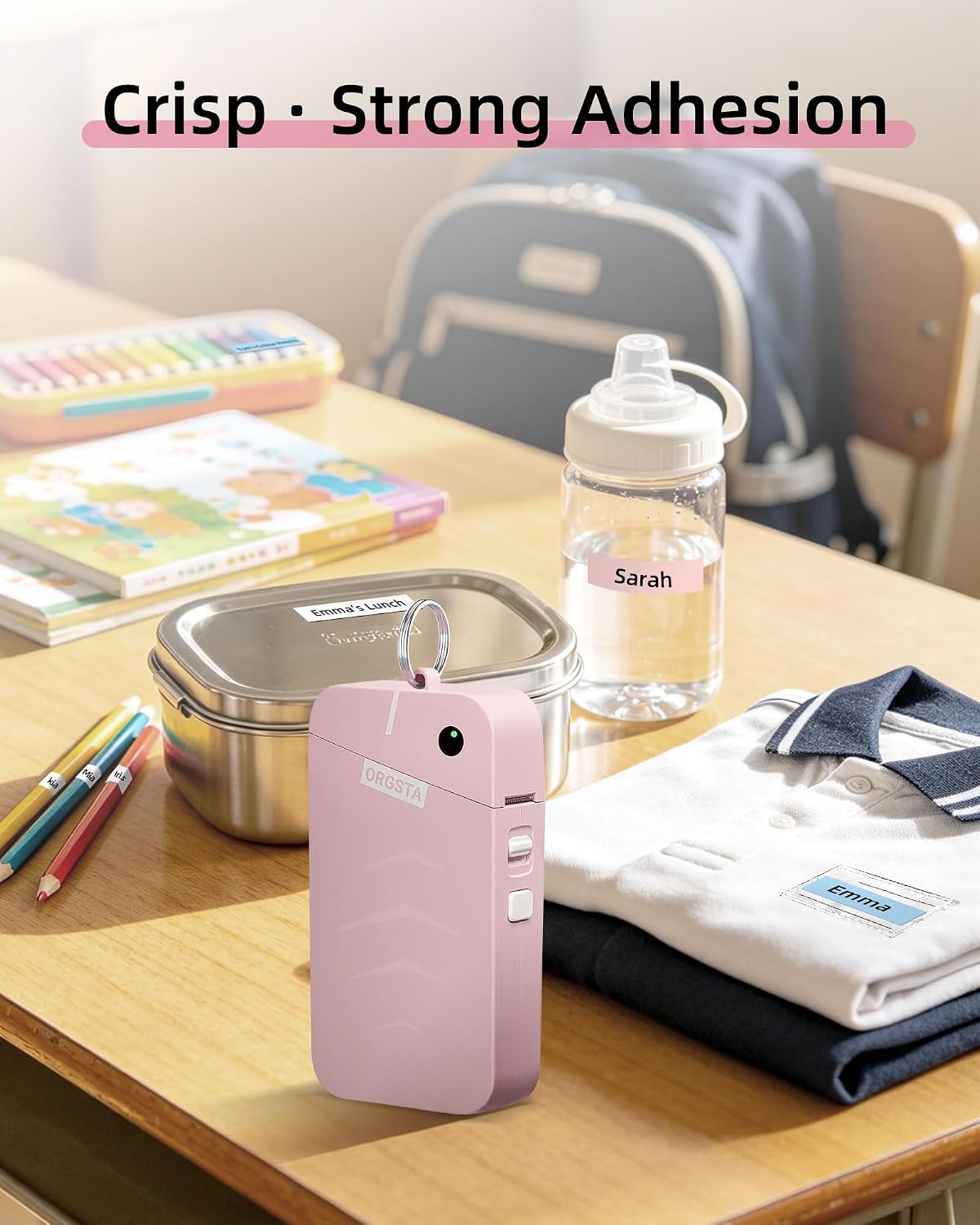 ORGSTA Label Maker, S001 Portable Bluetooth Label Maker Machine with Tape - Image 3