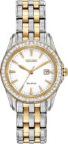 CITIZEN Ladies' Eco-Drive Crystal 28mm Stainless Steel EW1908-59A