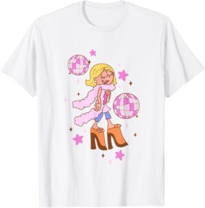 Disney Lizzie McGuire Iconic Posh Diva Retro Big Chest Logo T-Shirt