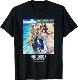 Final Fantasy Anniversary Collection FFX Special Art T-Shirt