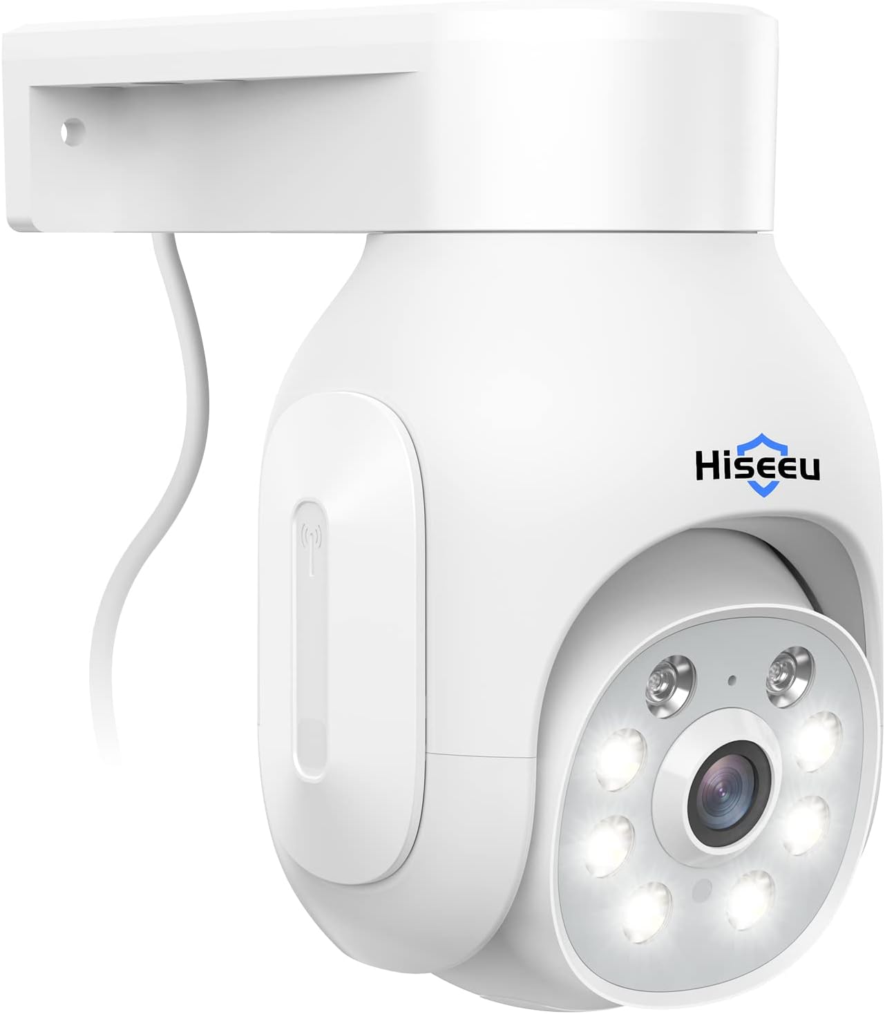 Hiseeu Security Camera Wireless Outdoor, 3MP 24/7 Recording Outdoor Camera