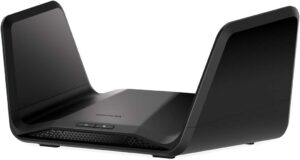 NETGEAR Nighthawk 8-Stream WiFi 6 Router (RAX70) - Security Features, AX6600 Tri-Band Wireless Speed (up to 6.6 Gbps) - Coverage up to 2,500 sq. ft., 40 Devices