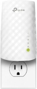 TP-Link AC750 WiFi Range Extender – Dual Band Cloud App Control Up to 750Mbps, One Button Setup Repeater, Internet Booster, Access Point Smart Home & Alexa Devices (RE220) (Renewed)