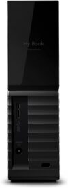 Western Digital 8TB My Book Desktop External Hard Drive, USB 3.0, External HDD with Password Protection and Backup Software - WDBBGB0080HBK-NESN