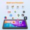 10.1 inch Android 14 Tablet, Budget-Friendly Tablet with Quad-Core CPU, 4GB RAM, Up to 256GB Expandable Storage, WiFi 6 & Bluetooth 5.2, Dual Cameras 5000mAh Battery, Affordable Choice for Basic Usage