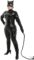 miccostumes Women’s Plus Size Fullbody Black Catsuit Halloween Cosplay Costume Whip Zipper Patch