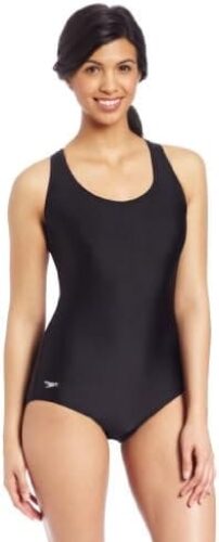Speedo womens Swimsuit One Piece Powerflex Ultraback Solid
