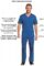Cherokee V- Neck Men’s Scrubs Top with Pockets WW670