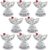 Guardian Angel Sun Visor Clip Never Drive Faster Fun Car Accessories Car Stuff for Teens Christian Car Visor Clip Angel Visor Clip Religious Gift for Teens, Family, Friend, Driver (8 Pieces)